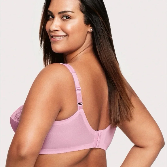 2 BRAS Glamorise 40F Sport 42F WireFree Custom MagicLift Moist Control 1064 1166 - Picture 6 of 13